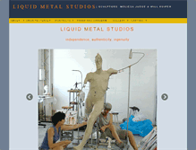 Tablet Screenshot of liquidmetalstudios.com.au